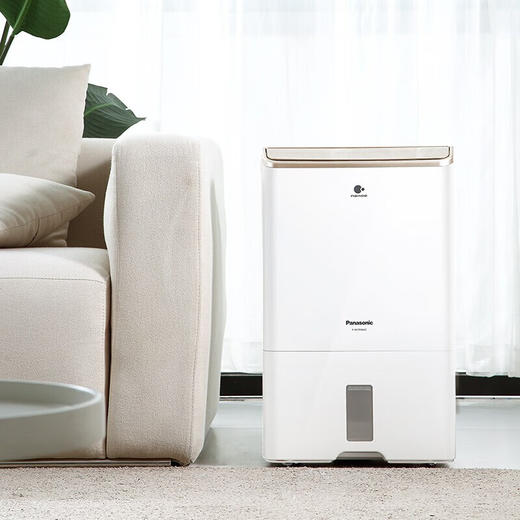 松下除湿机 抽湿机 家用干衣双重除湿工业大功率地下室卧室除湿器日除湿量23升 F-WYP46XC-N 商品图0