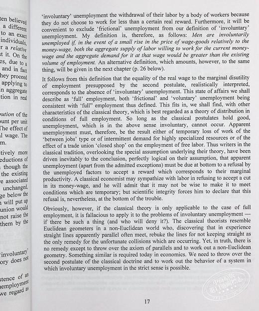【中商原版】就业 利率及货币通论 The General Theory of Employment Interest and Money 英文原版 John Maynard Keynes 商品图8