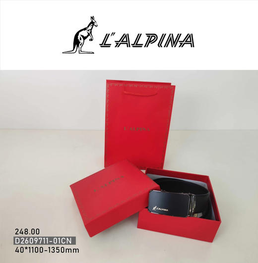 4F袋鼠牛皮腰带 商品图0