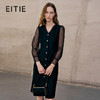 EITIE爱特爱春季新款袖口透视性感连衣裙7307034 商品缩略图0