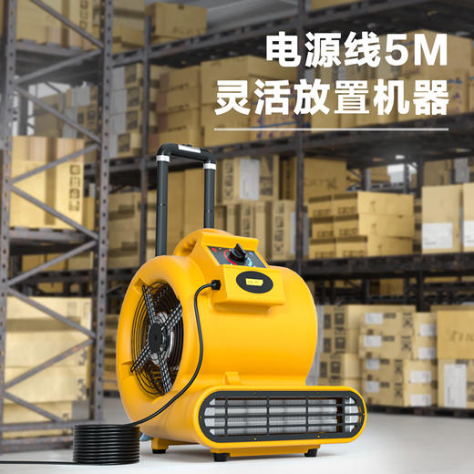 得力DL-CG3200-W1吹干机3000W/冷热两用(黄) 商品图4
