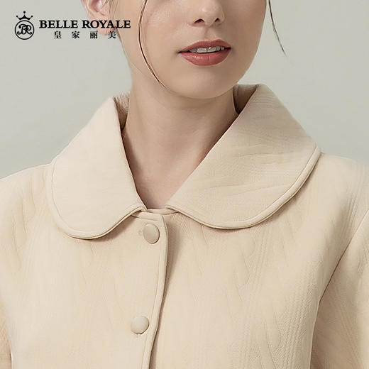 皇家丽美云感纯棉睡衣女士简约冬季家居服套装JJT9789 商品图4