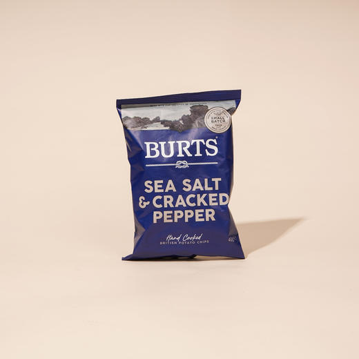 啵尔滋海盐胡椒味手工制薯片40g 商品图0