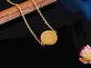 爱莎许愿珠宝 星币系列 金币单面项链（男款） 商品缩略图3