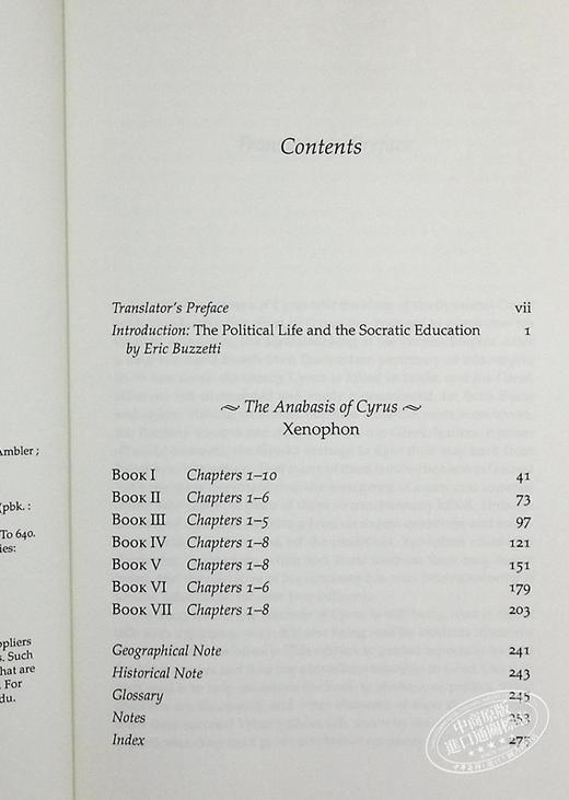 预售 【中商原版】色诺芬：赛勒斯进军 英文原版 The Anabasis of Cyrus Xenophon 商品图5