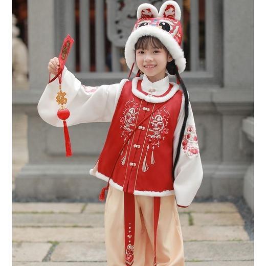 古风喜庆虎头帽 商品图4