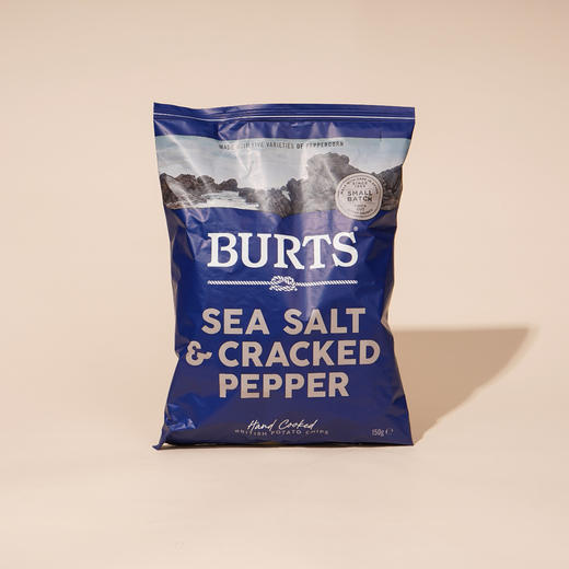 啵尔滋海盐胡椒味味手工制薯片150g 商品图0