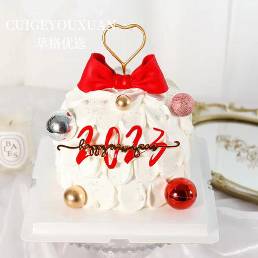 未来可期  2023新年生日蛋糕 商品图0