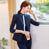 罗蒙女士春秋小西装外套修身显瘦商务通勤单西服上衣 商品缩略图3