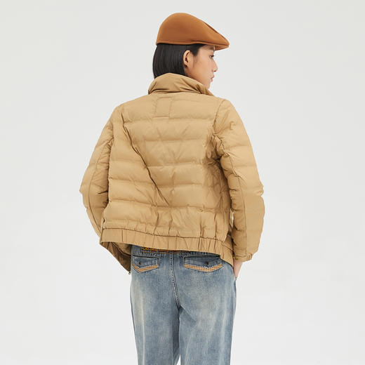 谜底2022冬季新品舒适保暖鸭绒合体短款羽绒服女229MY6216 商品图2