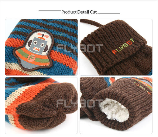 【新年礼-包邮到家|FL0056毛线手套】如风生活特惠 商品图3