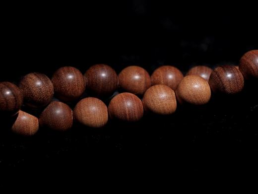 【青山特惠】0.8*108颗印度迈索尔正区黑肉级老山檀手串 L31 商品图7