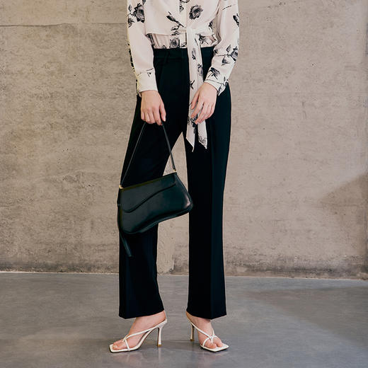 EITIE爱特爱春季新款简单大方显瘦裤子7305005 商品图2