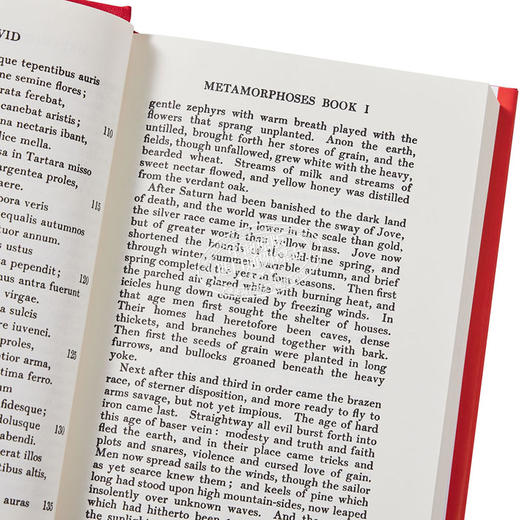 【中商原版】奥维德 变形记 卷一 共二卷 Metamorphoses Volume I Books 1-8 英文原版 Ovid 商品图3