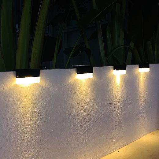 【太阳能不用电】太阳能庭院灯氛围灯花园布置灯阳台灯顶楼围栏灯装饰台阶照明壁灯 商品图7