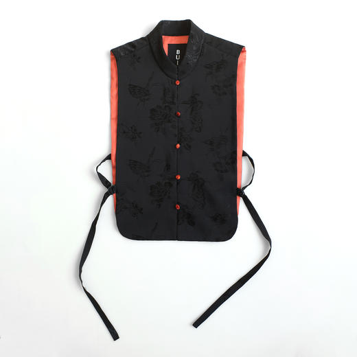 新春年服系列 小坎肩 | 圆领宽袖衫 | 拼色围巾 | 斜挎小包 中国传统色 商品图3