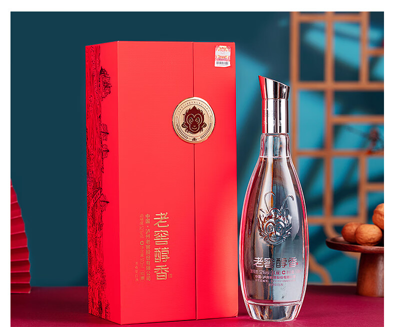 泸州老窖 老窖醇香红耀酒 42度浓香型白酒500ml