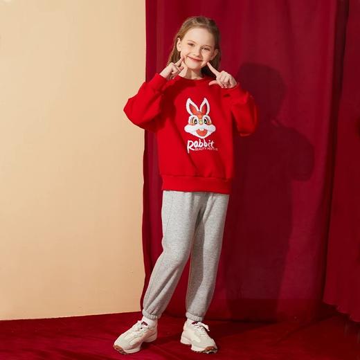 【三妈优选】龙之涵 亲子款中国风兔年新春年服 中大童加绒卫衣 合集 婴幼儿A类标准 商品图9