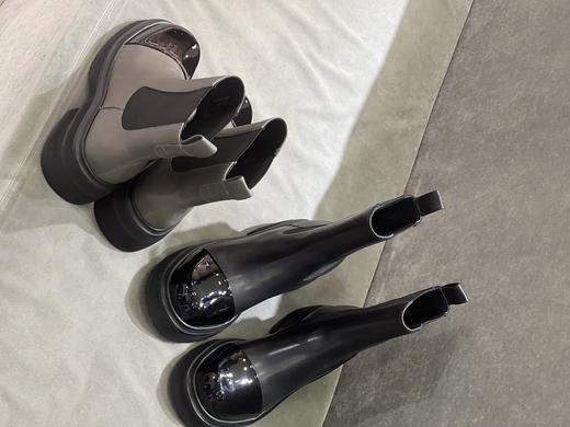 IUIU SECOND 2022新款时尚圆头拼色切尔西靴U22DS44751 商品图5