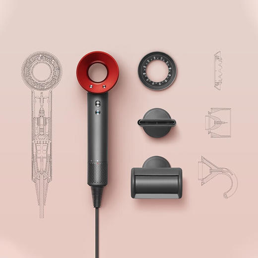 【现货】戴森Dyson HD08 多款多色可选 新一代吹风机 电吹风 负离子【团购款非质量问题不退换】 商品图1