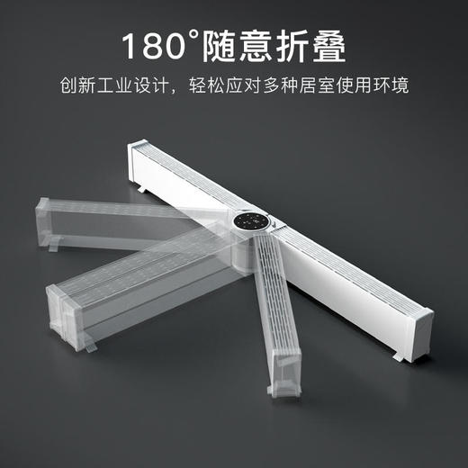 英国奥戈那OGNAL智能踢脚线取暖器OGNALGL系列，家用电暖器速热暖风机热风机加热器烤火炉智能遥控客厅卧室静音办公室 商品图1