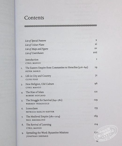 预售 【中商原版】牛津拜占庭史 英文原版 The Oxford History of Byzantium Cyril Mango 商品图5