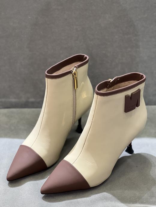 IUIU SECOND 2022新款法式气质尖头高跟短靴踝靴U22DS44921 商品图1