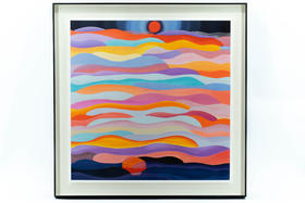 《点亮夜空的太阳》2022版画