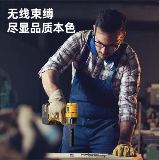 得力DL6532无刷锂电扳手(20V/298N.m/4000mAh双电) 商品图3
