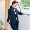 罗蒙春秋款女式小西装外套商务休闲通勤百搭单西服上衣外套 商品缩略图3