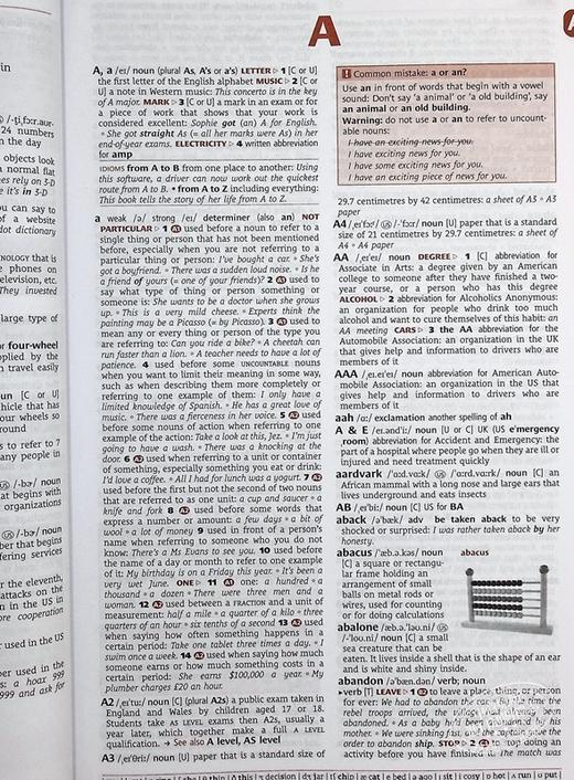 【中商原版】Cambridge Advanced Learners Dictionary 剑桥高阶词典 英文原版 雅思考试 六级考试 英语专八考试 商品图5