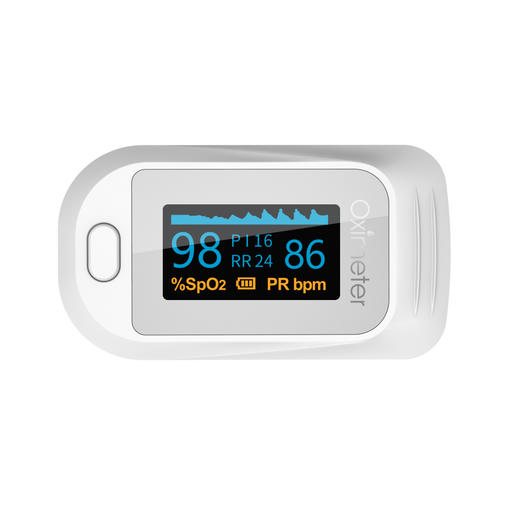 【爆单~库存拍到就发货】脉搏血氧检测仪JZ-133R黑白两色随机 操作简单 10秒读数 商品图3