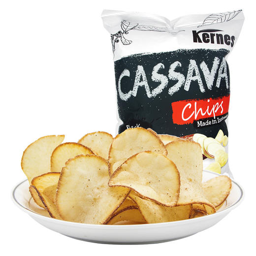 克恩兹芝士味/原味/黑胡椒味/烧烤味木薯片125g 香脆醇香过口难忘 059095/059096/059098/059099 商品图2