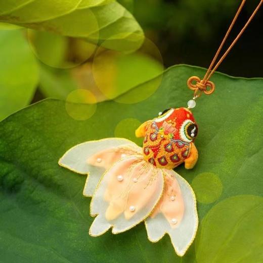 平安符手工刺绣diy材料包新年锦鲤荷包香囊挂件送闺蜜车载挂件 商品图2