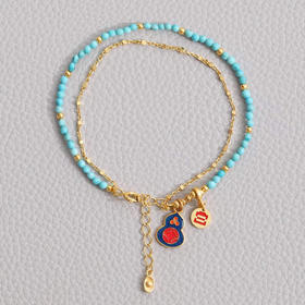 【宫里手链】福禄安久珐琅手链