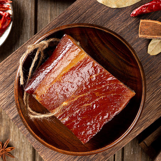 【恩施土家熏腊肉】来自土家族传统手艺 烟熏腊肉  500g/袋 商品图3