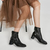 知性文艺 FAYTOBE 秋冬款柔软女短靴方头女踝靴 商品缩略图0