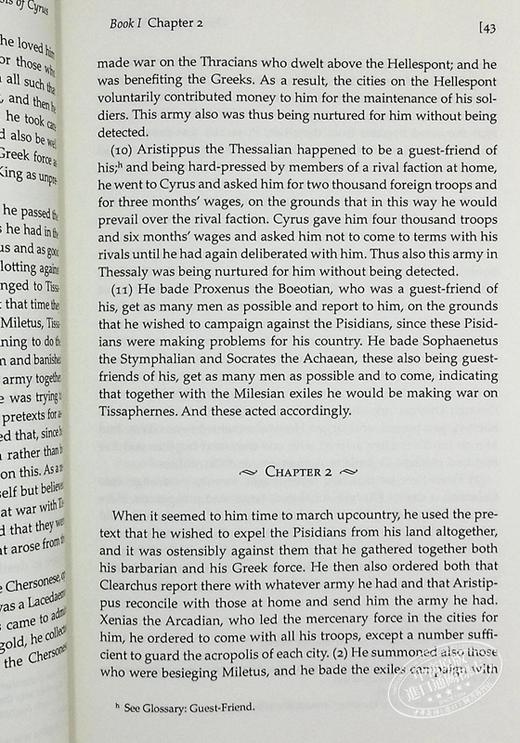 预售 【中商原版】色诺芬：赛勒斯进军 英文原版 The Anabasis of Cyrus Xenophon 商品图7