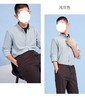 裁缝学苑M76 服装打版纸样男装衬衫纸样男装衬衣长袖裁剪样板图纸 商品缩略图3