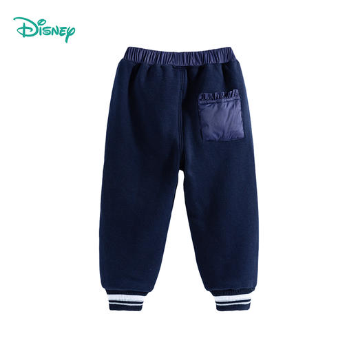 【商场同款】迪士尼童装女童加绒夹棉裤子米妮宝宝时尚拼接大童冬季保暖束脚裤214DK0207 商品图7