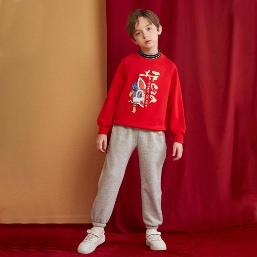 【三妈优选】龙之涵 亲子款中国风兔年新春年服 中大童加绒卫衣 合集 婴幼儿A类标准 商品图11