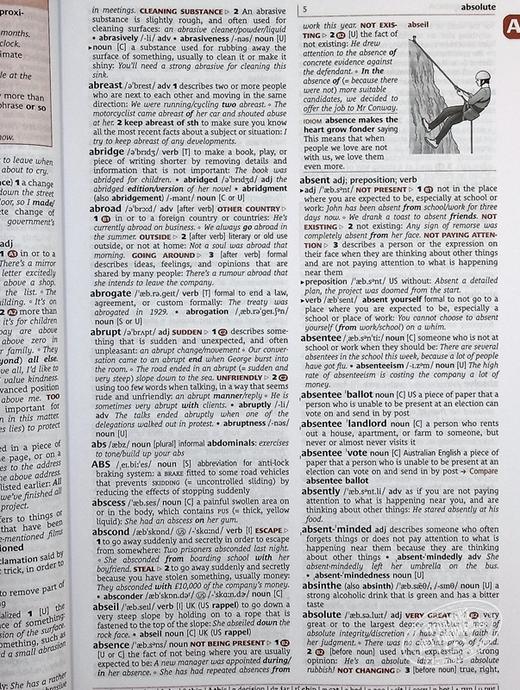 【中商原版】Cambridge Advanced Learners Dictionary 剑桥高阶词典 英文原版 雅思考试 六级考试 英语专八考试 商品图6