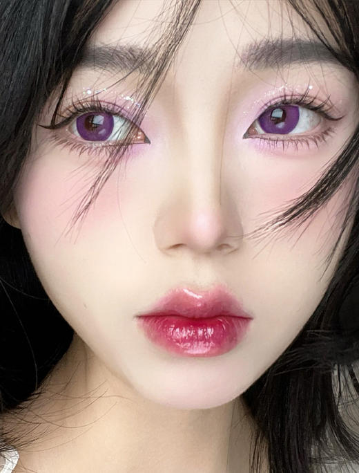 Doya日抛--魔力紫（由于cos片花纹特殊性，遮瞳率较高，不能接受勿拍哦） 商品图4