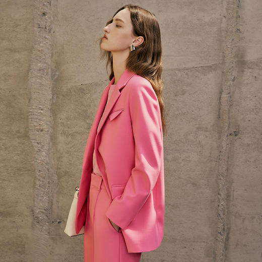 EITIE爱特爱春季新款粉色时尚外套7303006 商品图2