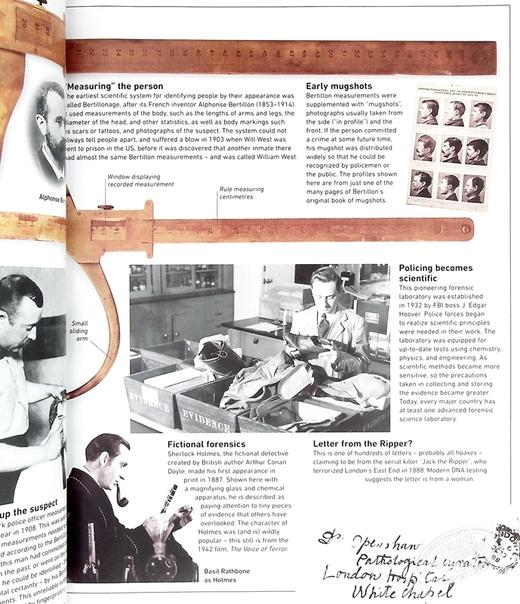 预售 【中商原版】DK Eyewitness: Forensic Science 英文原版 司法鉴定学 DK 商品图7