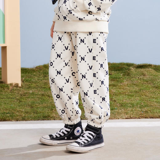 CONVERSE 春 大童 小童 长裤 CNVN-T7-D799 商品图3