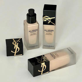 YSL圣罗兰新款ALL Hours恒久无暇持妆遮瑕轻薄粉底液25ml
