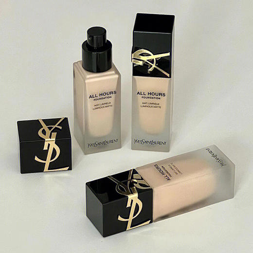 YSL圣罗兰新款ALL Hours恒久无暇持妆遮瑕轻薄粉底液25ml 商品图0