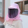 【防飞沫面罩帽】春夏全方位防晒帽 防紫外线面罩男女户外骑车 商品缩略图1