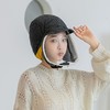 【防飞沫面罩帽】雷锋帽女秋冬季保暖帽灯芯绒加厚滑雪防寒面罩 商品缩略图2